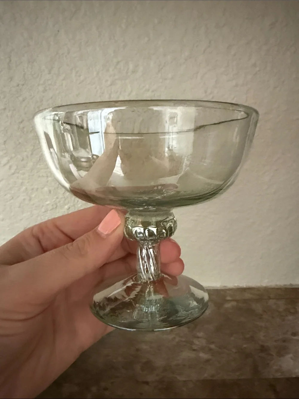 Anthropologie Iridescent Cocktail or Dessert Glass (Set of 4)